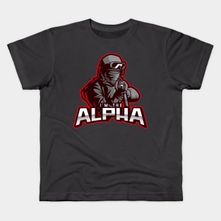 I'm The Alpha (5) Kids T-Shirt